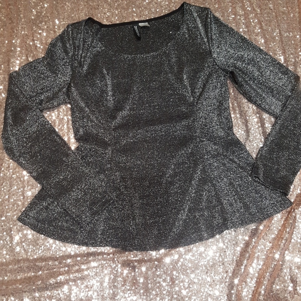 💎2 for $15 Black long sleeve large top